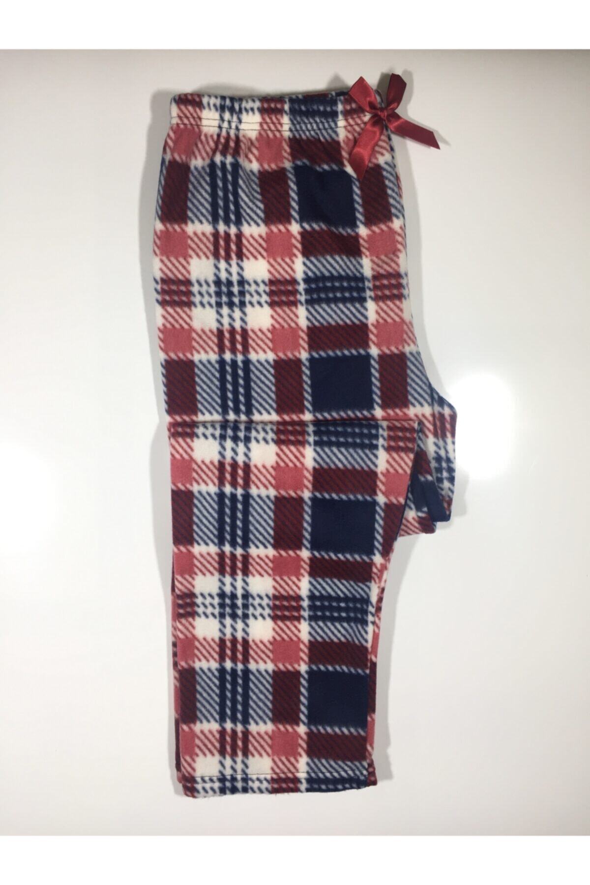 Altınay Cepsiz Kışlık Polar Kadın Pijama Altı