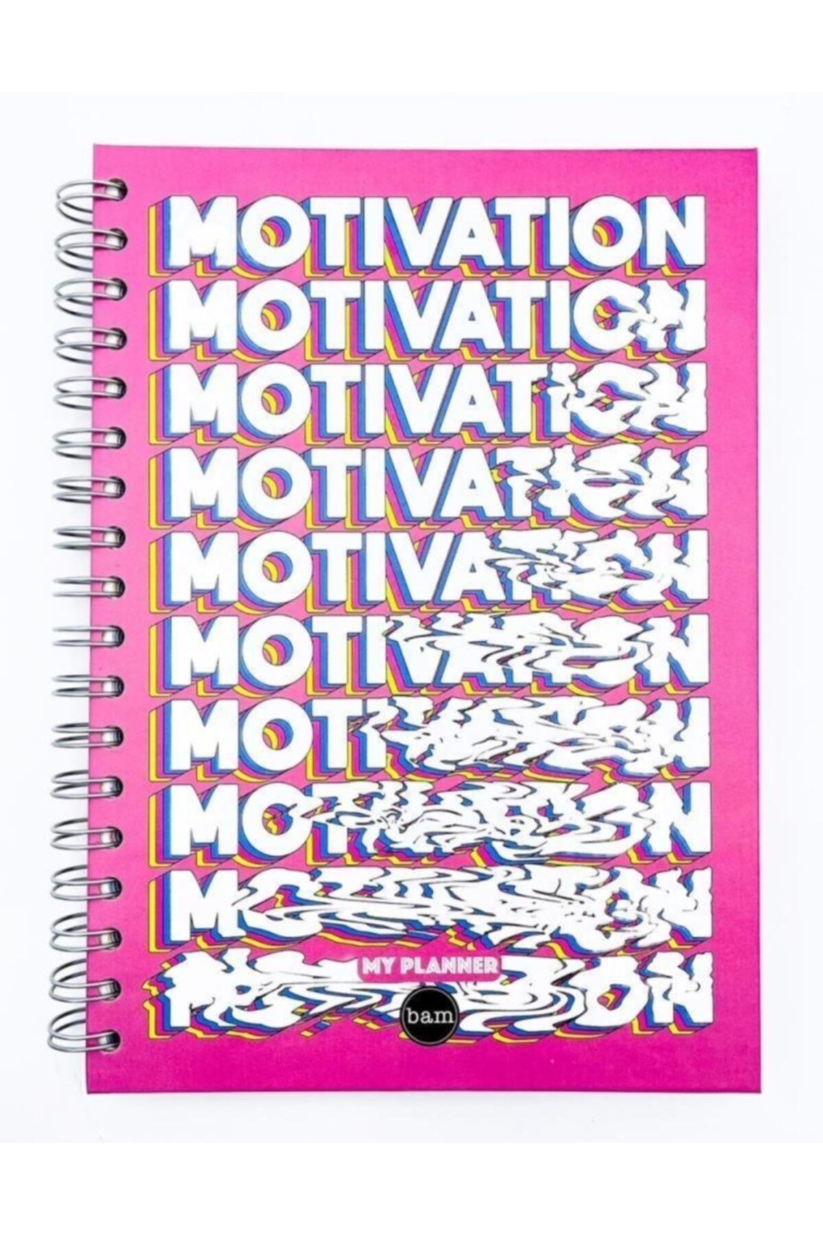HENO BUTİK Telli Planlayıcı Defter Motıvatıon