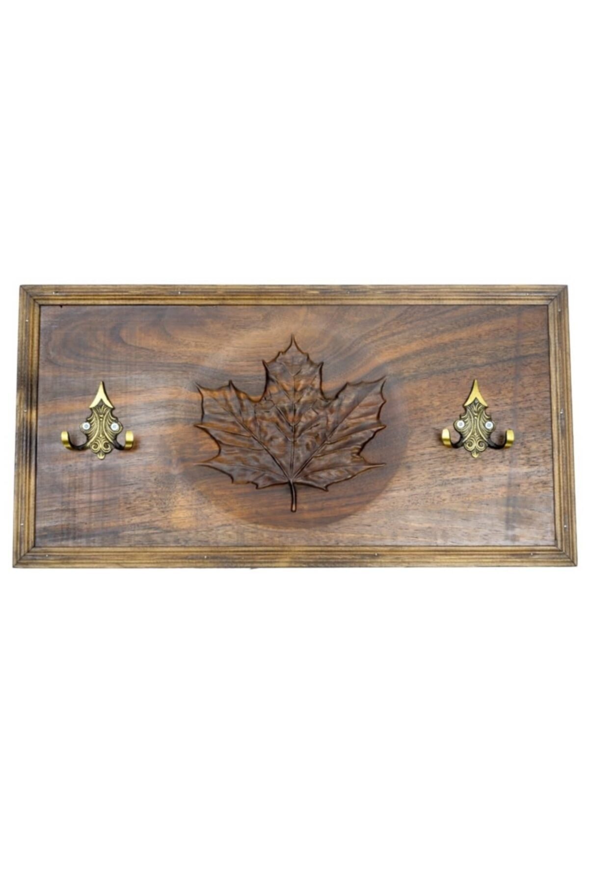 ESKİLUB AHŞAP ÜRÜNLERİ Elbise Askılığı Ceviz Oymalı