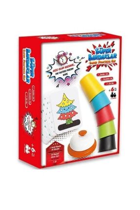 Süper Bardaklar Eğitici Bardak Zeka Oyunu - 30 Bardak 49 Kart Image 1