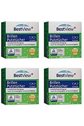 Gözlük ve Cam Ekran Temizleme Mendili 208 Adet 4 Kutu Image 0