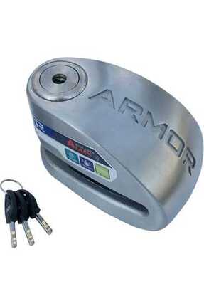 14 MM ALARMLI DİSK KİLİDİ PASLANMAZ ÇELİK Image 2