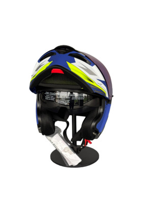 Ws-202 Güneş Gözlüklü Çene Açılır Kask Siyah Vizörlü A1 Image 6