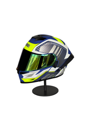 Ws-202 Güneş Gözlüklü Çene Açılır Kask Siyah Vizörlü A1 Image 1