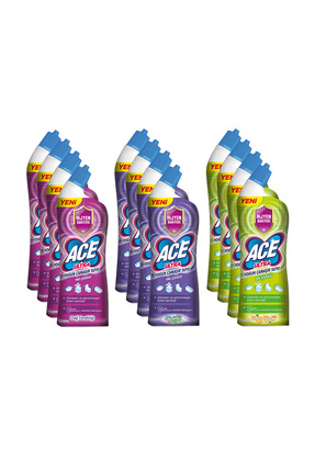 Ultra Power Jel Kıvamlı Çamaşır Suyu Limon + Dağ Tazeliği + Okaliptus 810 Gram X 12 Adet Image 1