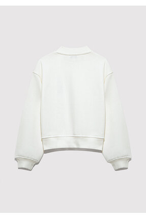 Ekru Sweatshirt 7S10086-70057 Image 4