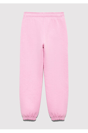 Logo Baskılı Pembe Eşofman Altı 7010000-70973 Image 3