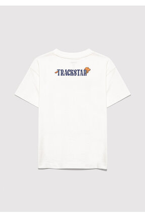 Baskılı Ekru Tişört Loose Fit / Bol Rahat Kesim 7610347-70057 Image 3