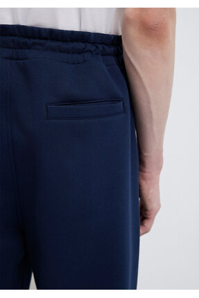 Erkek Lacivert M0010207-70497 Paça Lastikli Eşofman Image 7