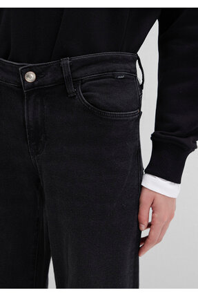 Deli Dolu Everyday Vintage Gri Smoke Jean Pantolon 1010483050 Image 5