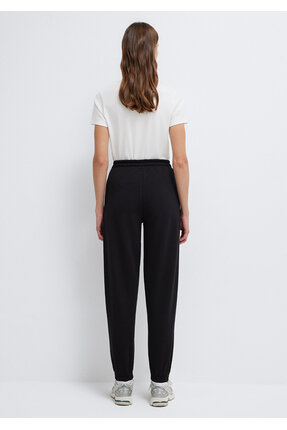 Siyah Basic Eşofman Altı 1600903-900 Image 5