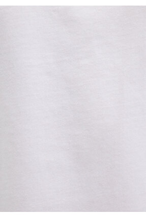 Miav Baskılı Beyaz Tişört Regular Fit / Normal Kesim 1610622-620 Image 6