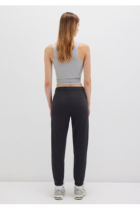 Siyah Basic Eşofman Altı 1600823-900 Image 4