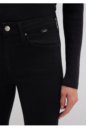 Molly Everyday Siyah Jean Pantolon 1013624623 Image 5