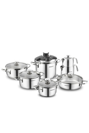 Alia 14 Parça Çelik Çeyiz Seti A1709 Image 0
