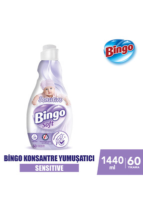 Soft Konsantre Çamaşır Yumuşatıcısı Sensitive 1440 ml X 6 Adet Image 1