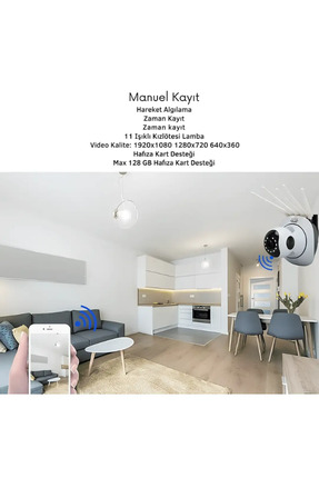 3mp Dış ve iç Mekan Ip Kamera speed Smith Image 4