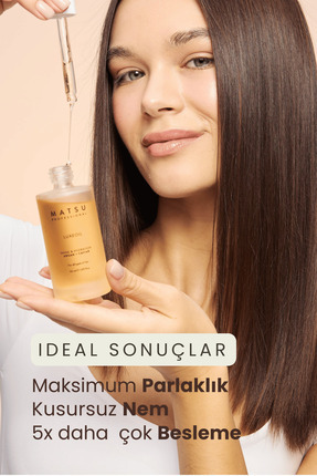 Luxeoil Argan & Havyar Özlü Besleyici Saç Bakım Yağı | Parlaklık ve Nem 50 ml Image 1