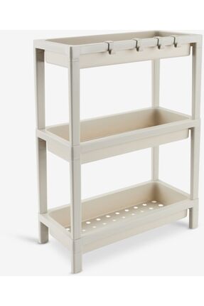 Çok amaçlı raf ünitesi bej Image 1