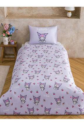 UZG STORE'dan Modern Parçalar Kuromi Baskılı Kız Çocuk Nevresim Seti Image 1