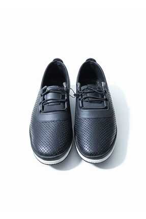 Kadın Siyah Klasik Ayakkabı Ortopedik Anne Ayakkabısı Anne Babet Ayakkabı Anne Kadın Günlük Image 1