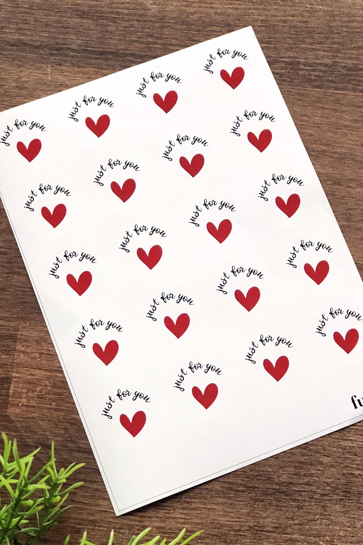 Funbou Sticker, just for you / 10 sayfa