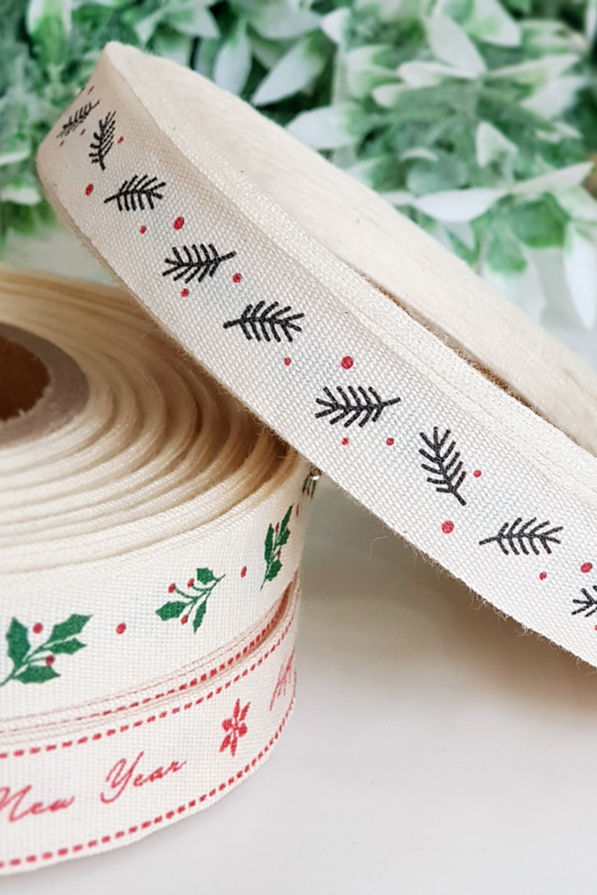 Funbou Pamuk şerit, çam