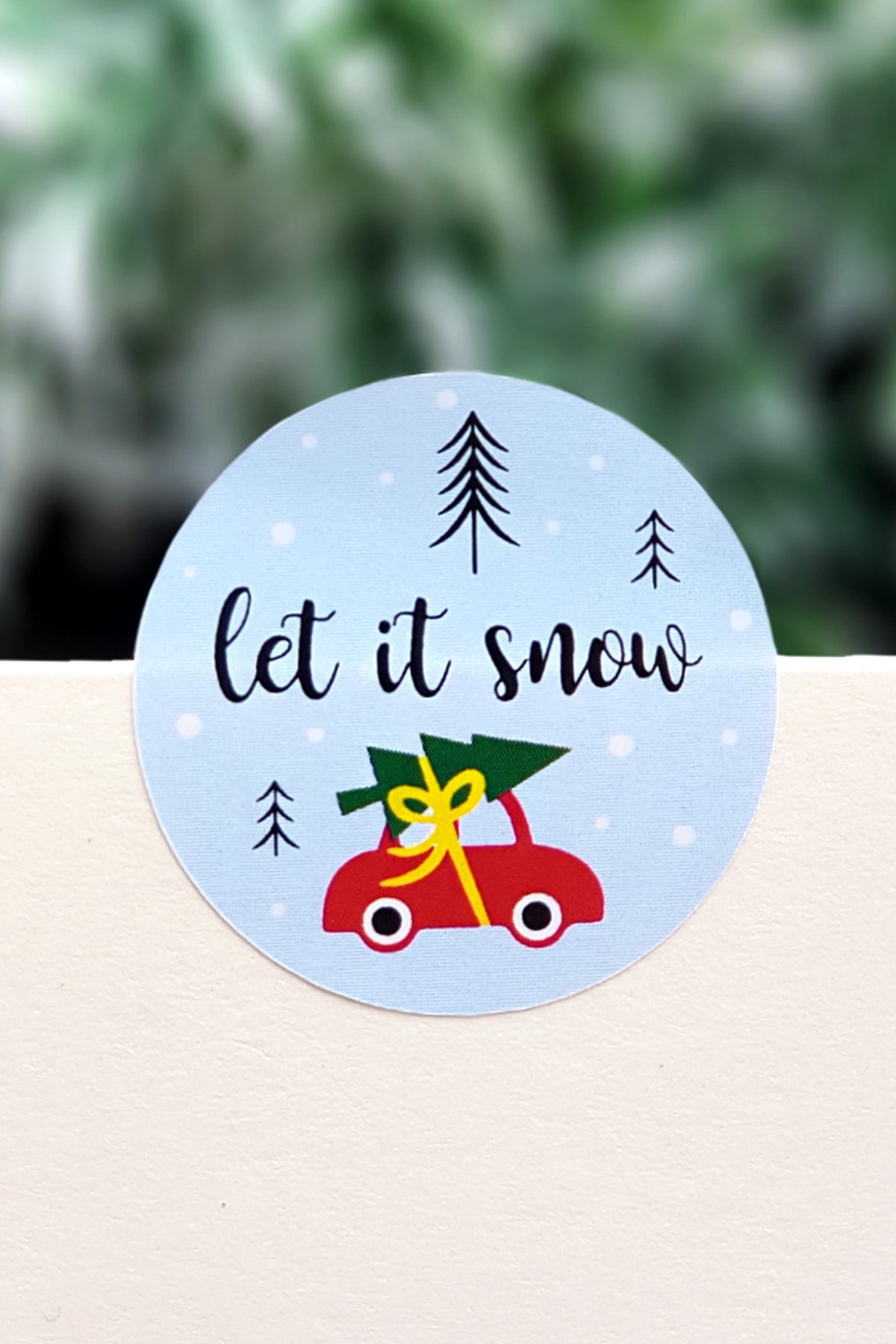 Funbou Sticker, let it snow / 2 sayfa