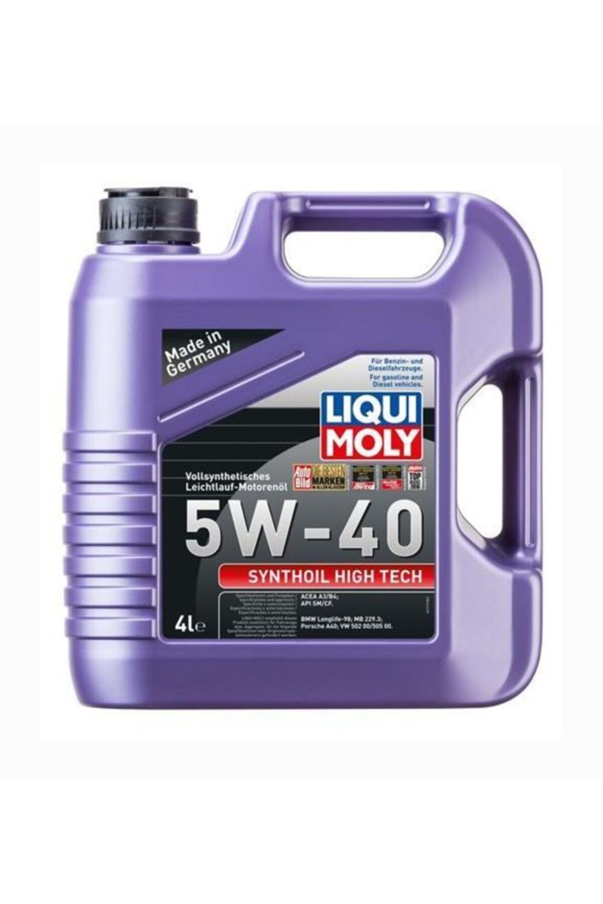 Liqui Moly Synthoil High Tech 5w-40 Motor Yağı 4 L (4 Adt/k)