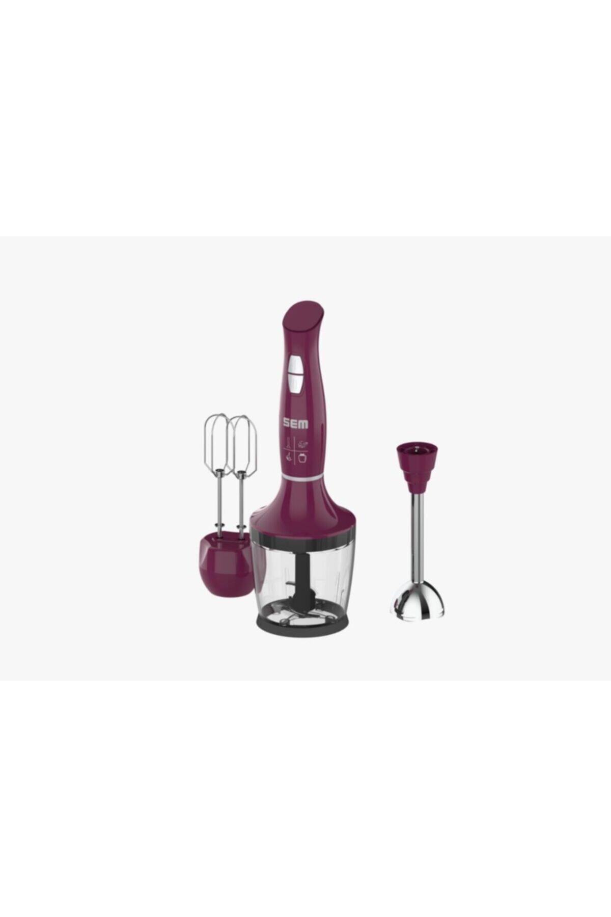 SEM Toprak Sk-133 Violet 1500w Blender Set