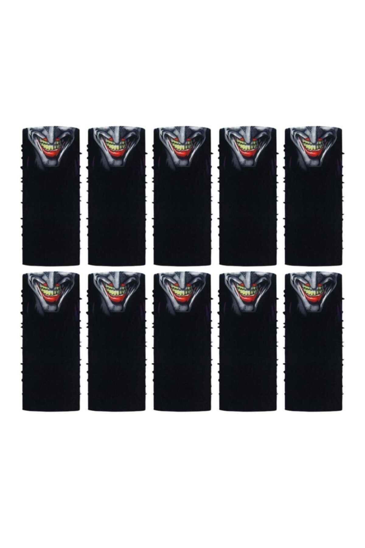 Knmaster Rose Buff Bandana Boyunluk Maske Saç Bandı 10'lu Paket