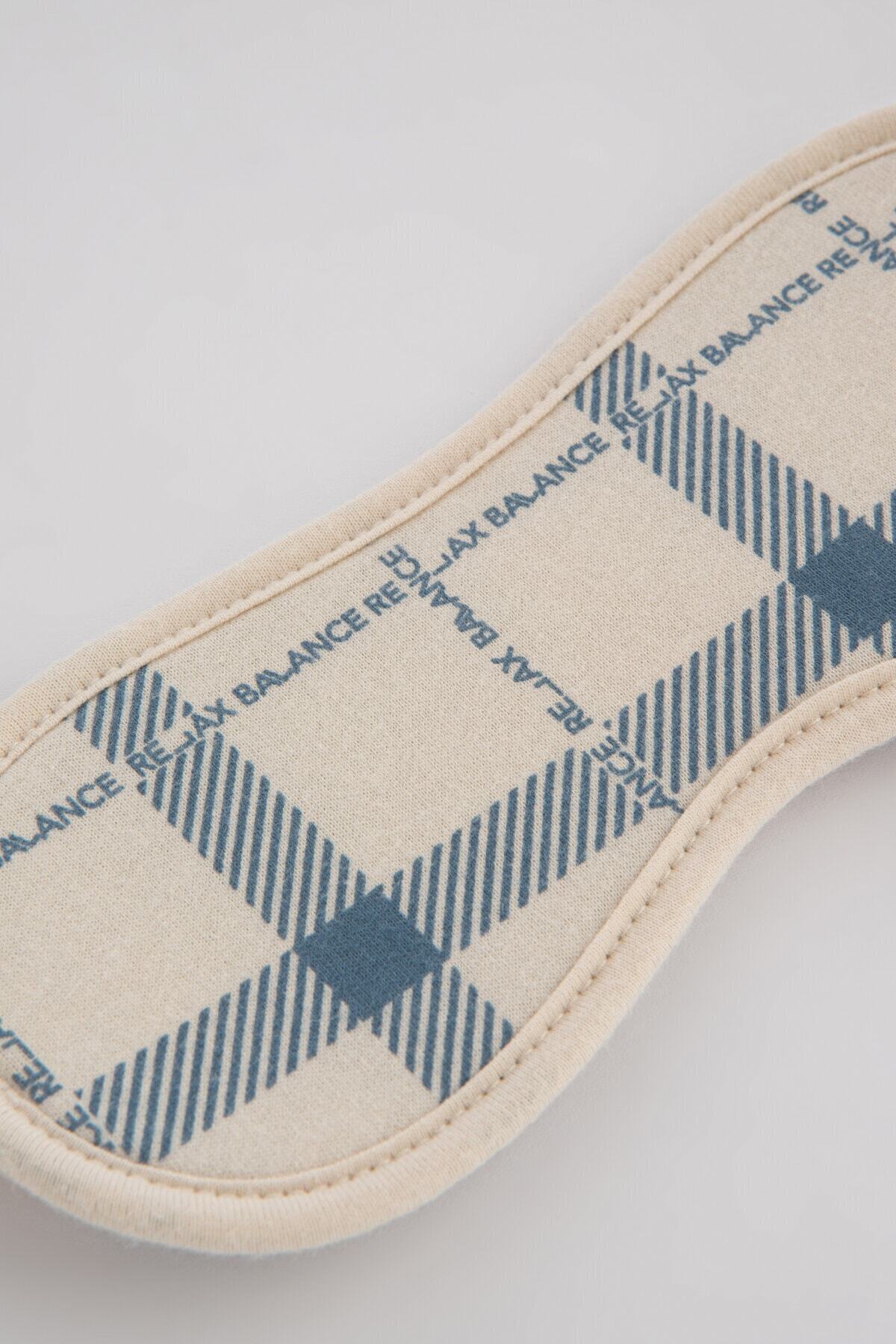 Penti Çok Renkli Relax Checked Uyku Gözlüğü