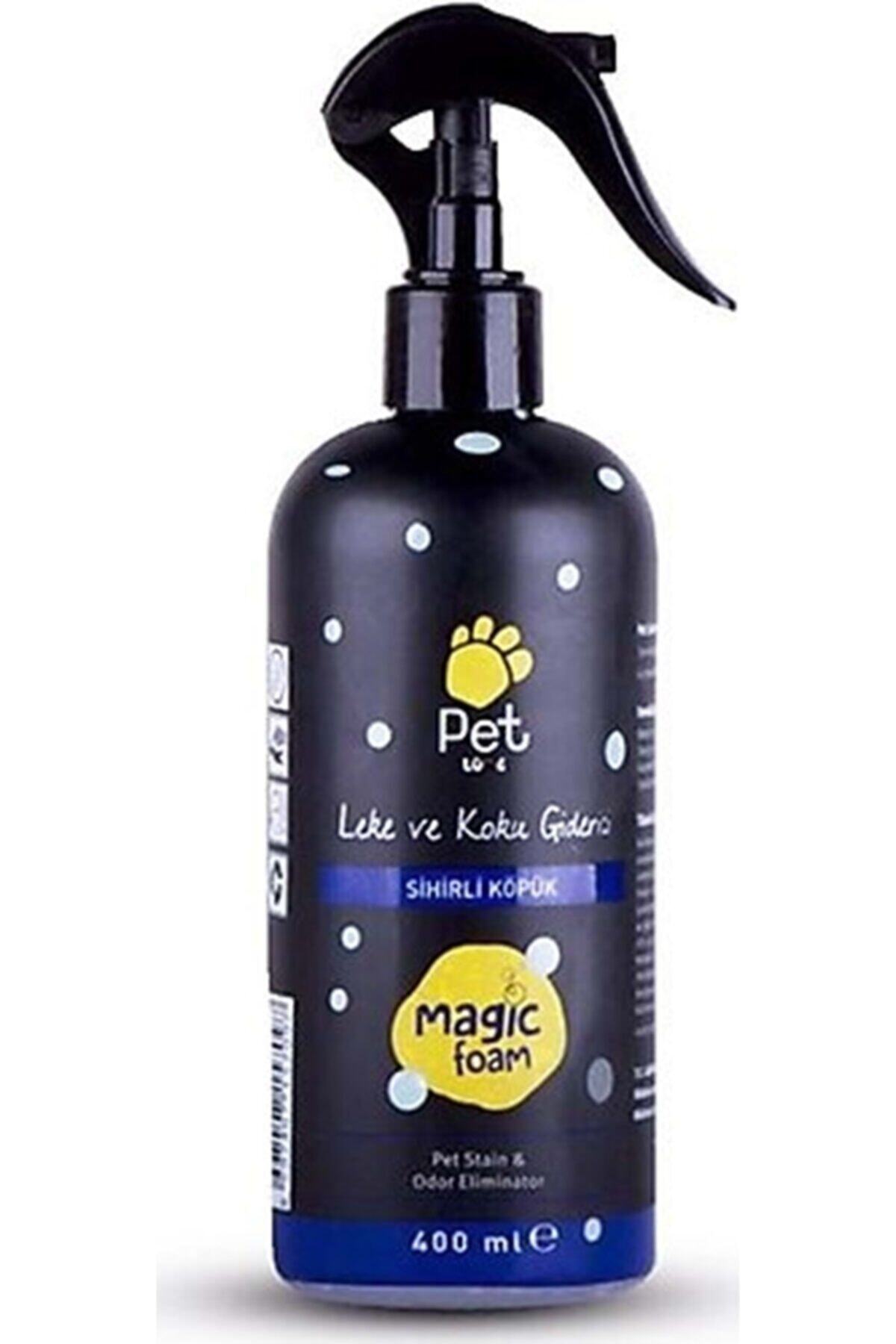 Pet Love Leke Ve Koku Giderici Sprey 400 Ml Sihirli Köpük 57097