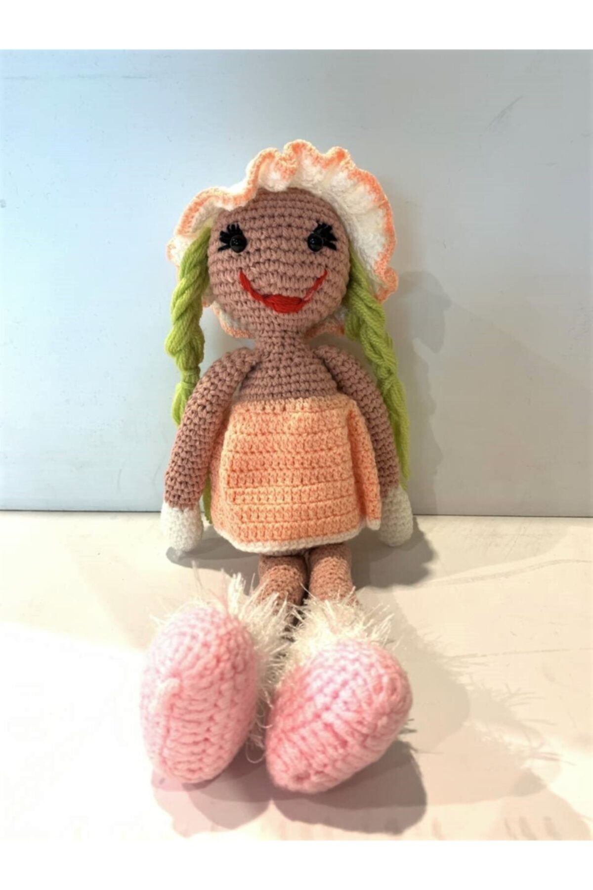 Givin İyilik Mağazası Amigurumi Çok Renkli Bebek