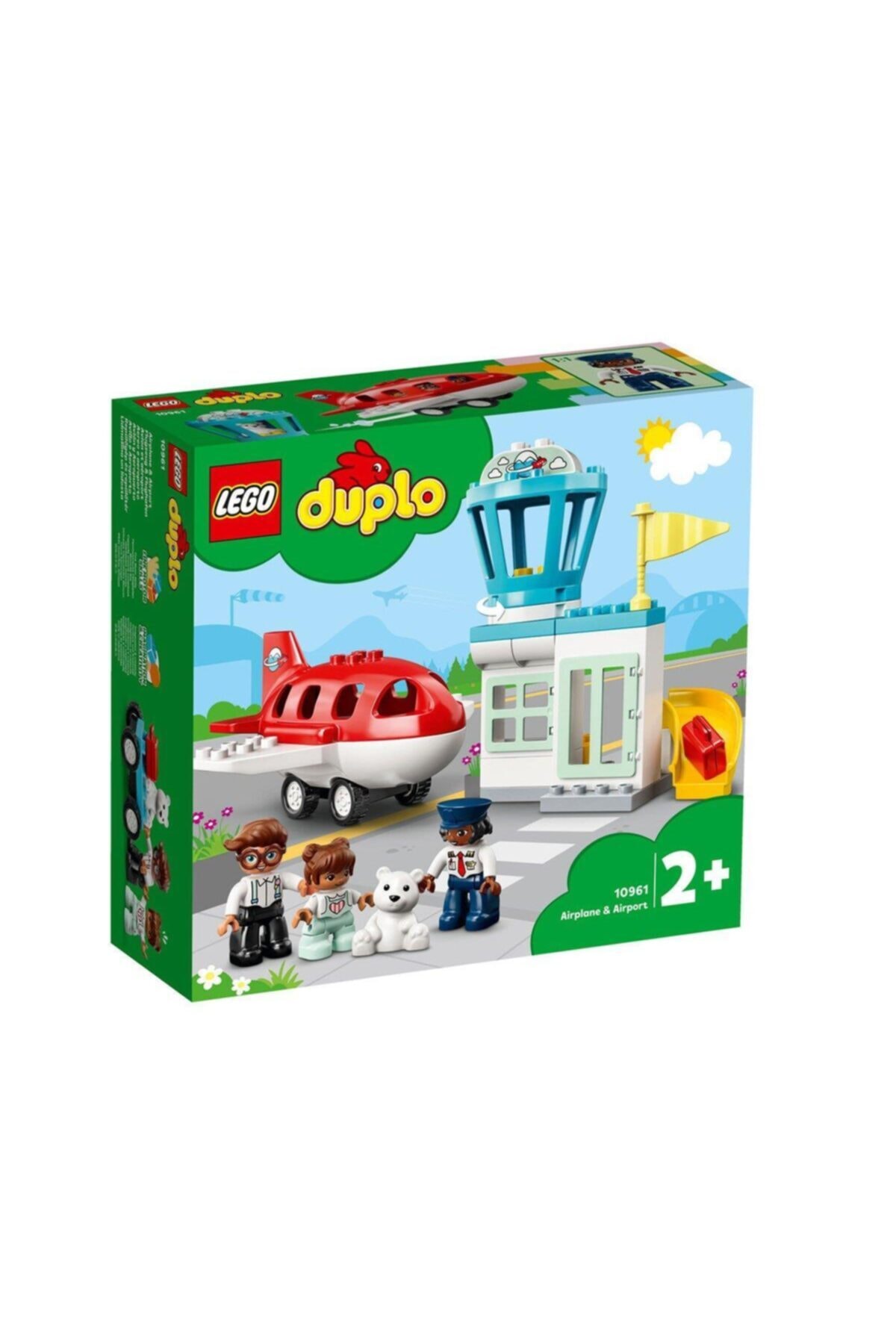 LEGO 10961 Duplo Kasabası Uçak Ve Havaalanı 28 Parça