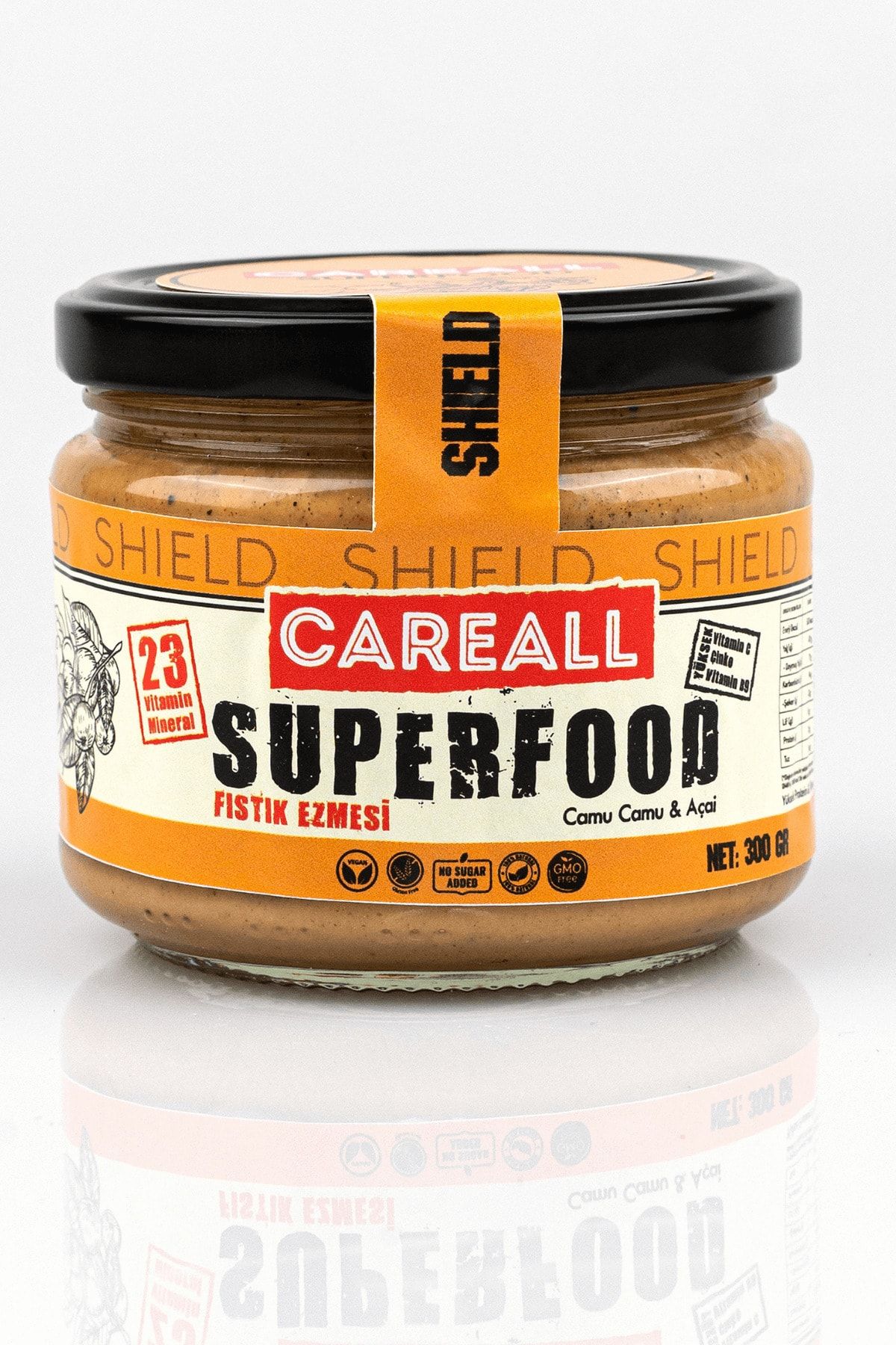 CAREALL SUPERFOOD Camu Camu & Açai Fıstık Ezmesi 300 gr