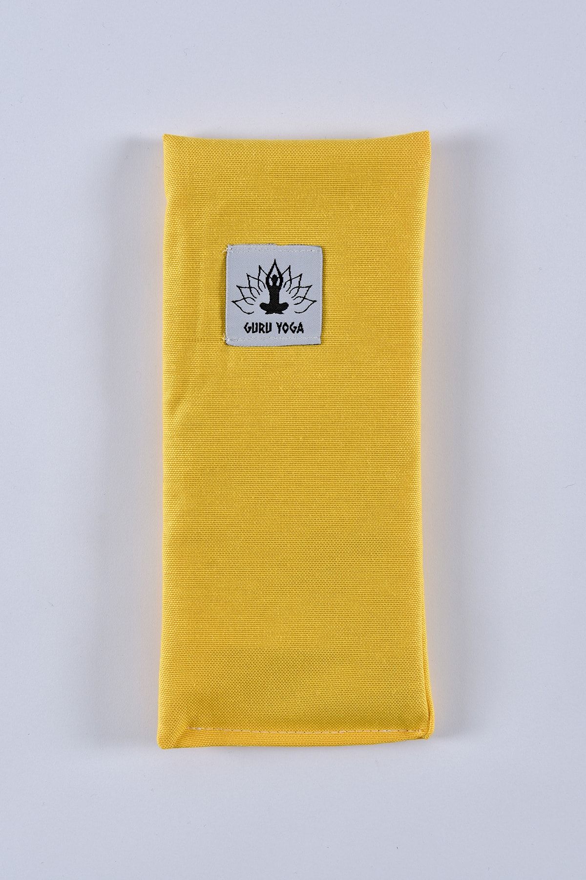 Om Guru Yoga Lavantalı Göz Yastığı Aromaterapik Lavantalı Göz Bandı Sarı