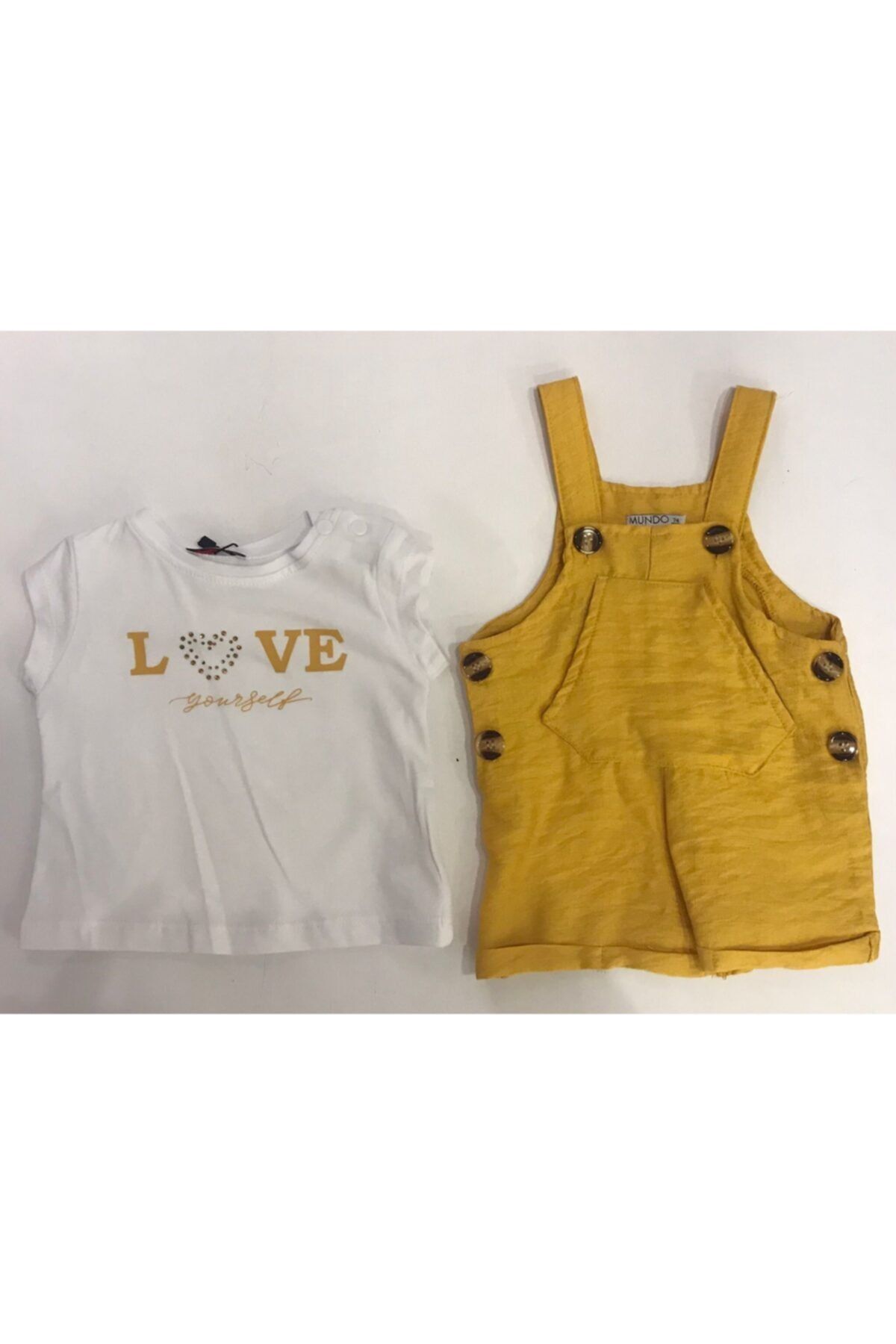Mundoo Mundo Collection Love Yourself Salopet Takım
