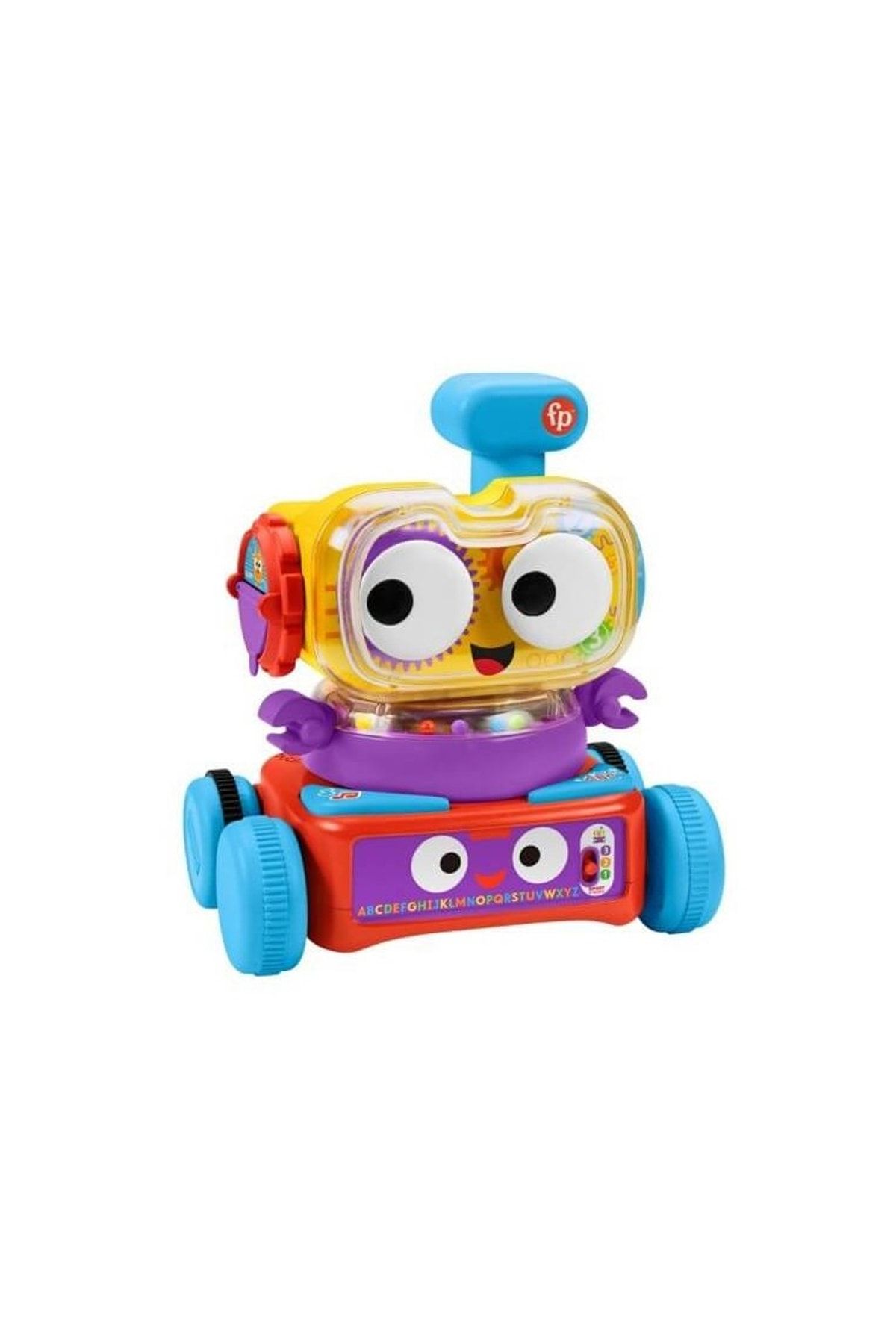 FISHER PRICE Fisher Price 4'ü 1 Arada Eğlenceli Robot (türkçe-ingilizce) Hck43