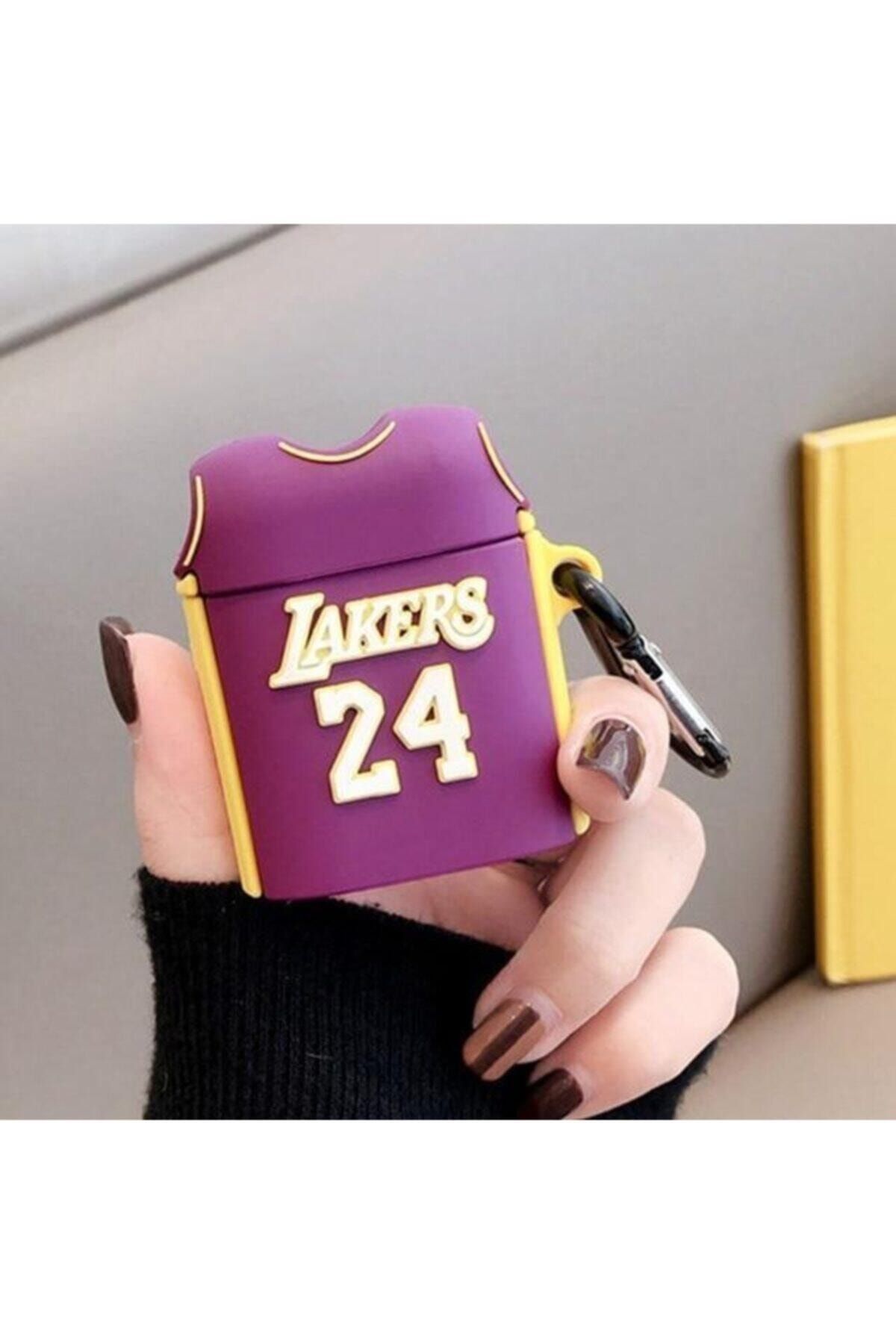 MY MÜRDÜM Lakers Silikon Sevimli Airpods Kılıfı