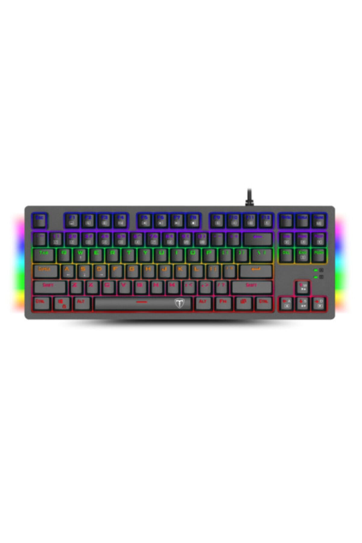 TDAGGER Bali T-tgk311 Rainbow Rgb Mechanical Gaming Klavye , Usb