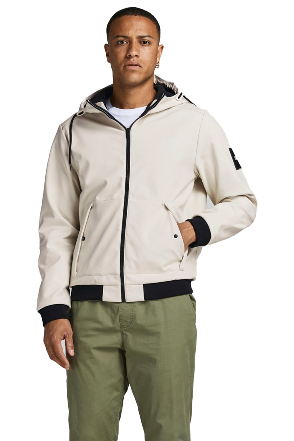 Jack & Jones Erkek Kapşonlu Mont 12195434