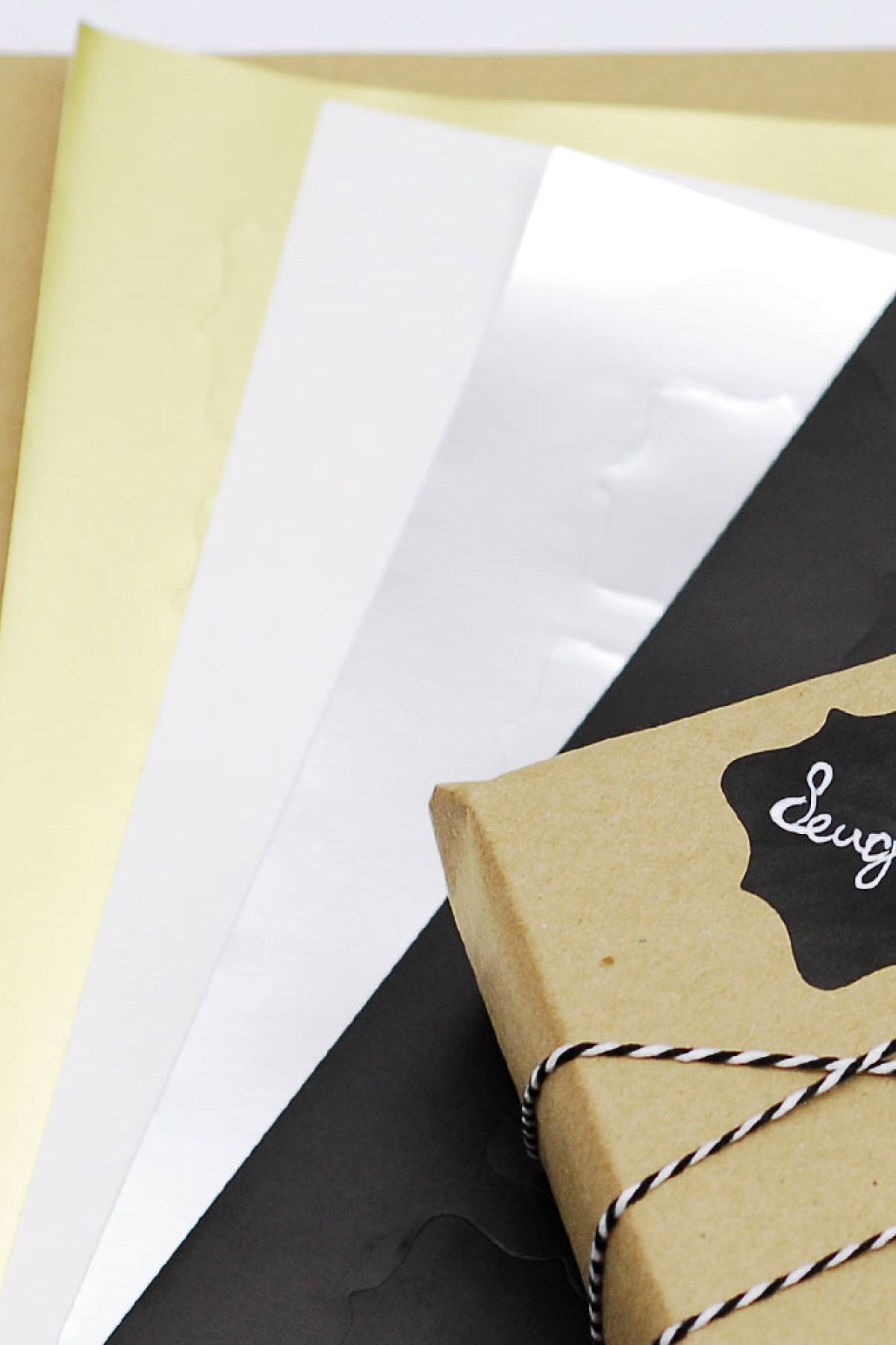 Funbou Sticker Vintage  5 Adet  Beyaz
