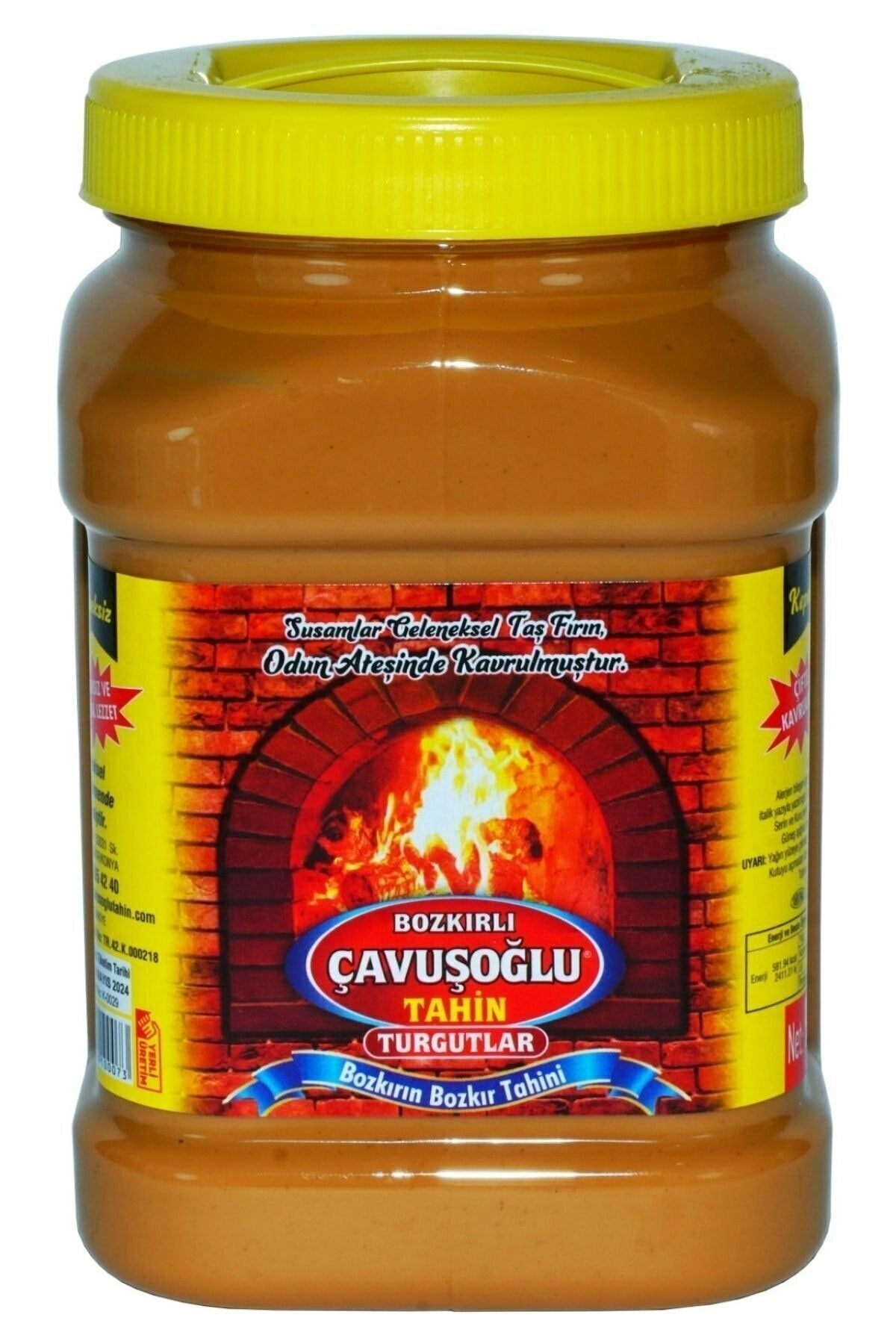 Çavuşoğlu Cavusoglu Bozkırlı Tahın Kepeksiz 930 gr