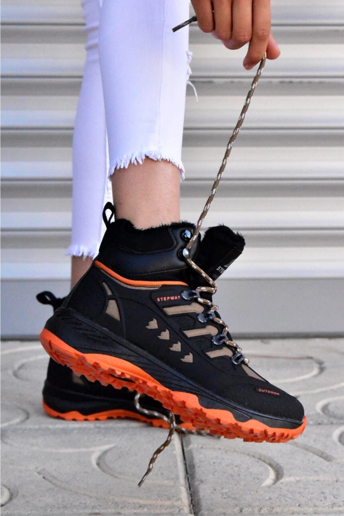 MORENİCA Fuerza Kaydırmaz Taban Içi Kürklü Unisex Trekking Bot