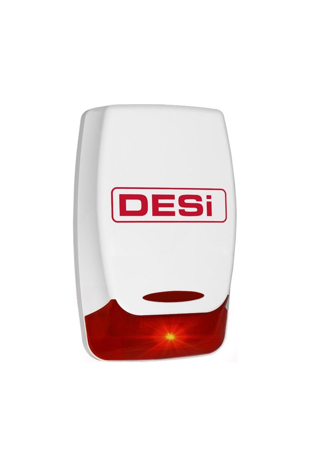 Desi Alarm Hırsız Alarm Sistemi Sahte Siren Desi Dummy Kamera