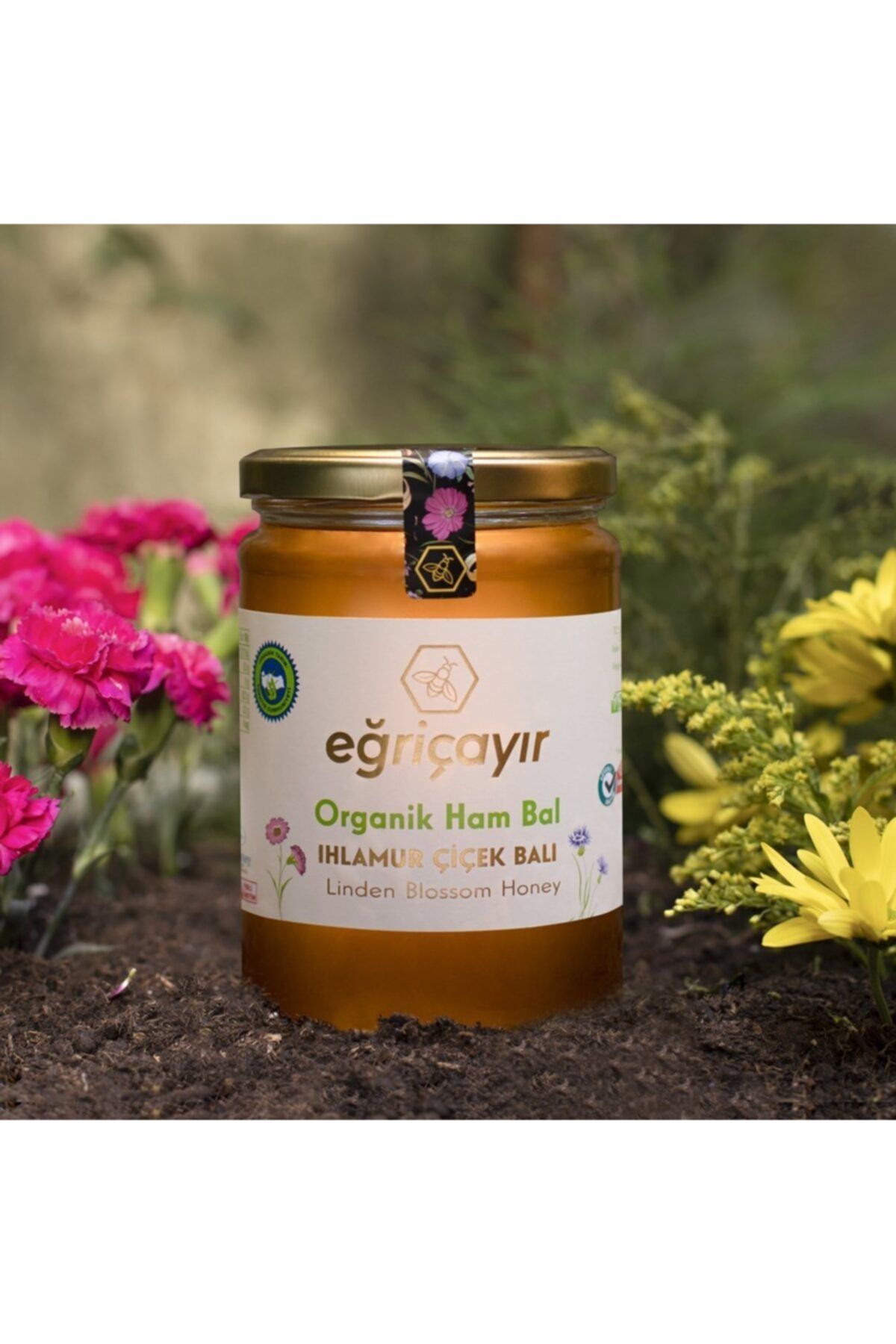 Eğriçayır Organik Ihlamur Balı 850 Gr