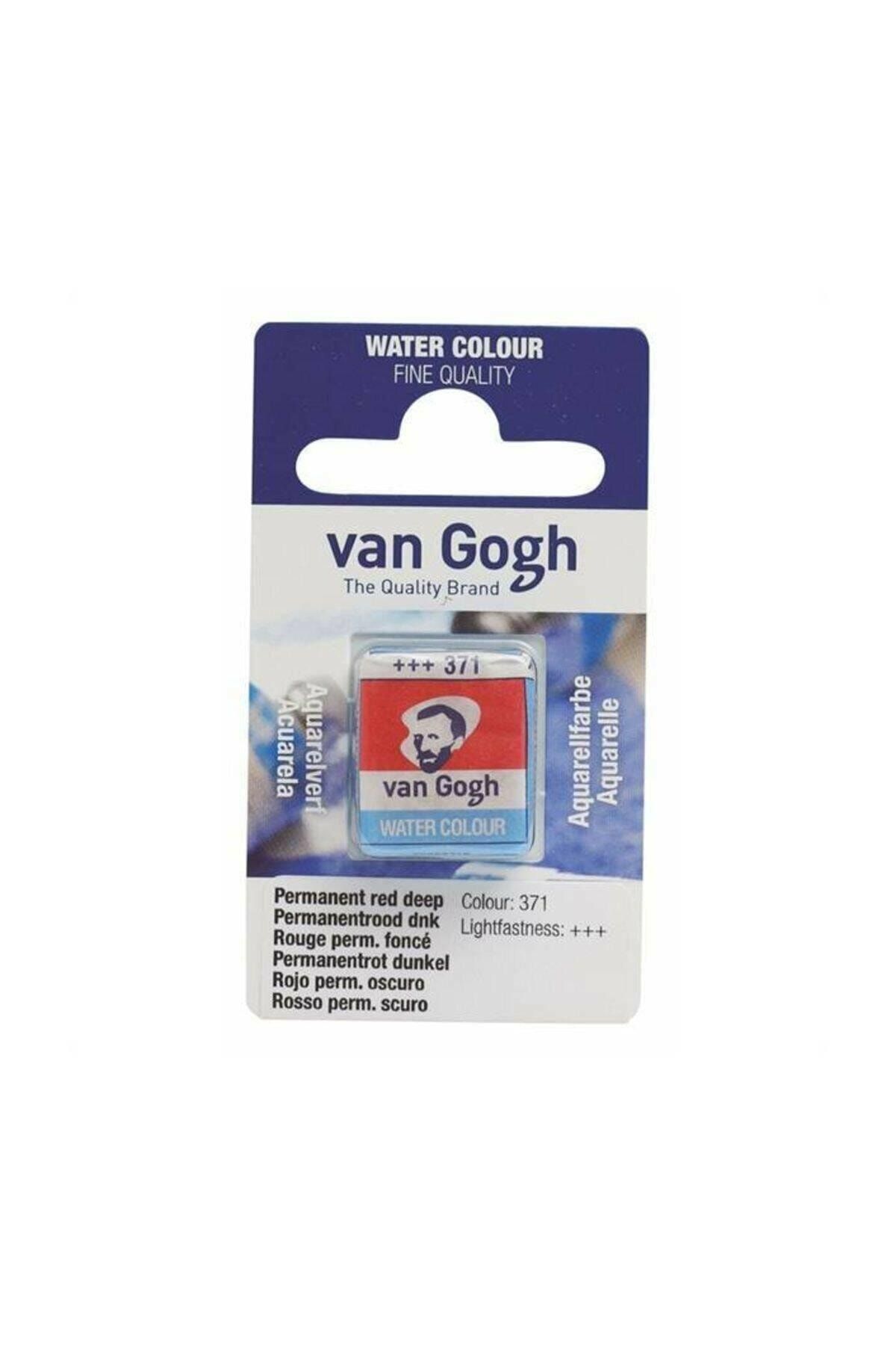 Talens Van Gogh 1/2 Tablet Sulu Boya 371 Permanent Red Deep