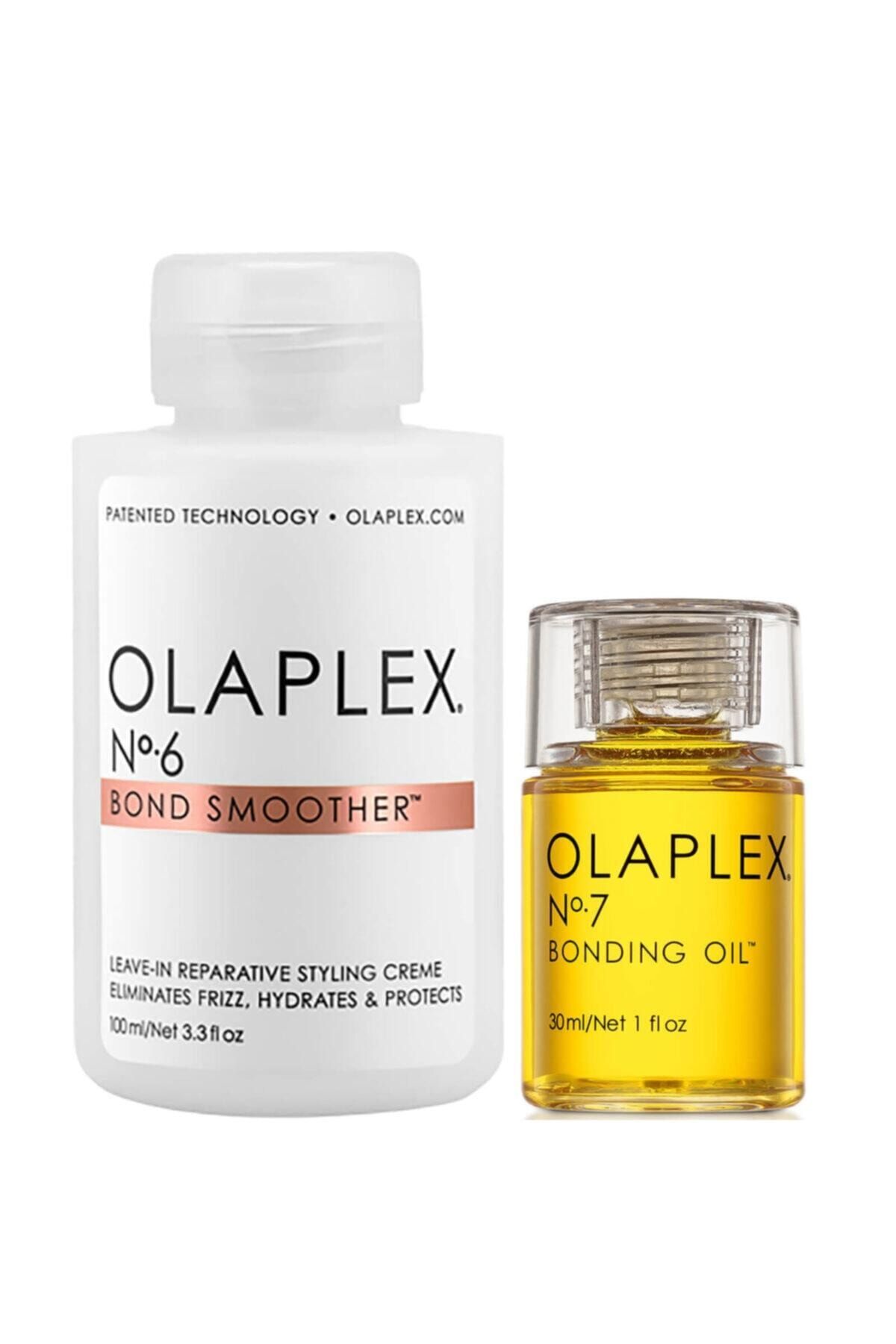 Olaplex No:6 Bağ Yumuşatıcı Krem 100ml ve No:7 Bakım Yağı 30ml