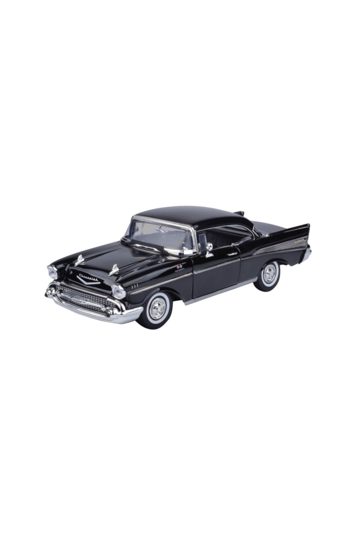 Motor Max 1957 Chevy Bel Air 1/18 Ölçek-siyah